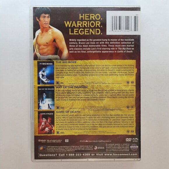 Bruce Lee Classics DVD-3 Movie Set - Picture 4 of 6